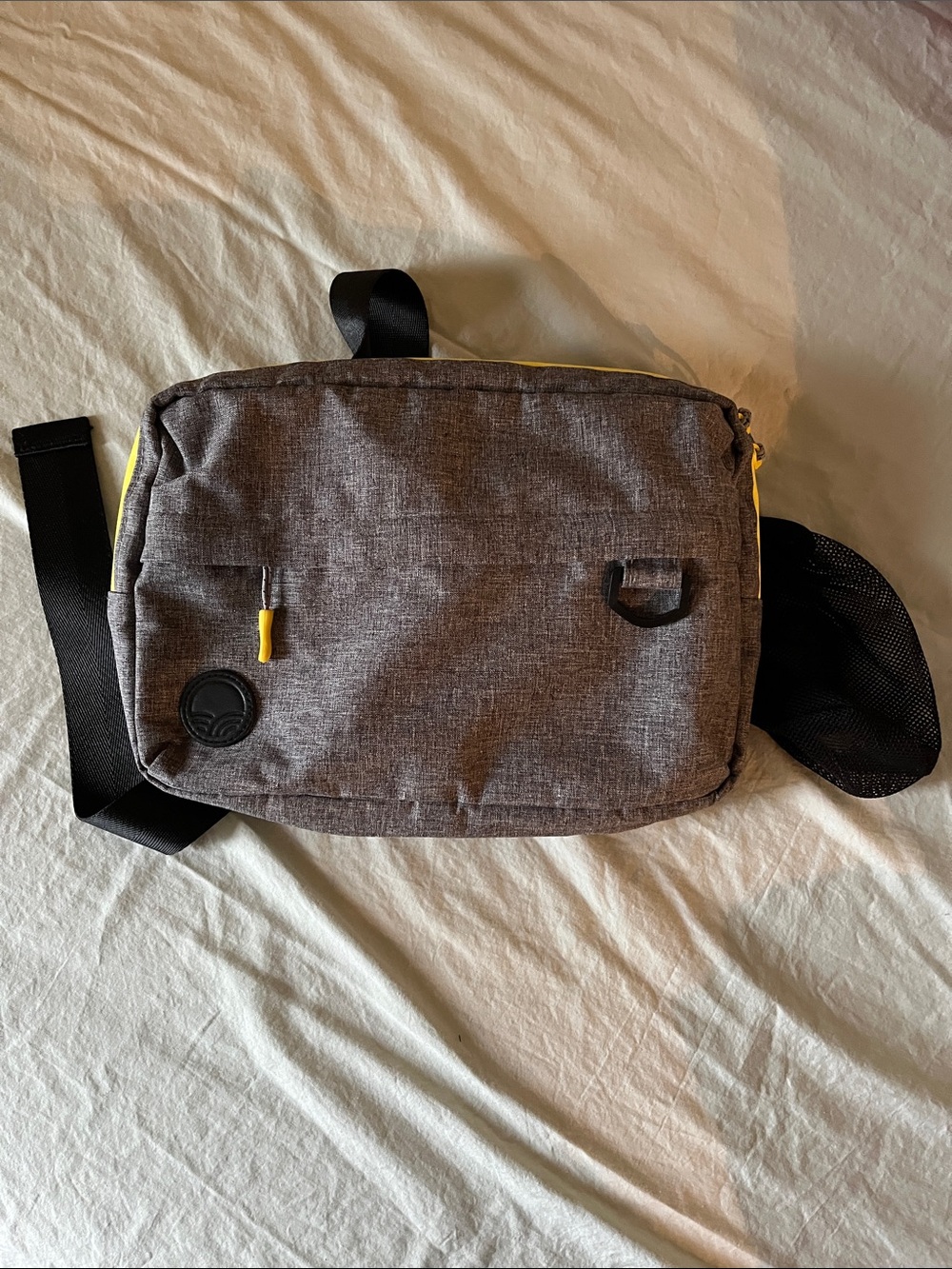 Tush Baby- The Pack, Grey with Yellow Accents
